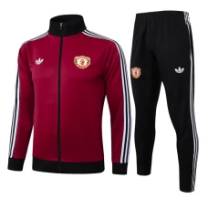 Enfant Manchester United Ensemble Veste d'entraînement 2024/25 - Rouge