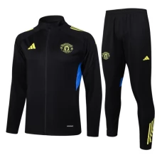 Enfant Manchester United Ensemble Veste d'entraînement 2025/26 - Noir Enfant Manchester United Ensemble Veste d'entraînement 2025/26 - Noir