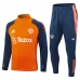 Enfant Manchester United Survêtement 2024/25 - 1-4 Zip Orange