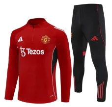 Enfant Manchester United Survêtement 2025/26 - 1-4 Zip Rouge Enfant Manchester United Survêtement 2025/26 - 1-4 Zip Rouge