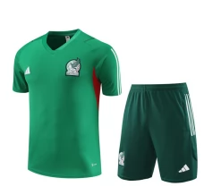 Enfant Mexique Ensemble Maillot d'entraînement 2023/24 - Shorts Vert