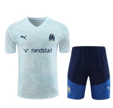 Enfant Olympique de Marseille Ensemble Maillot d'entraînement 2023/24 - Shorts Bleu Enfant Olympique de Marseille Ensemble Maillot d'entraînement 2023/24 - Shorts Bleu