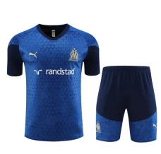 Enfant Olympique de Marseille Ensemble Maillot d'entraînement 2023/24 - Shorts Bleu Marine