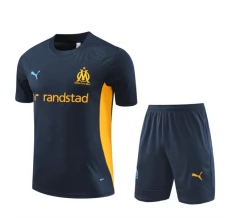 Enfant Olympique de Marseille Ensemble Maillot d'entraînement 2024/25 - Shorts Dark Bleu