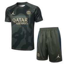 Enfant Paris Saint Germain Ensemble Maillot d'entraînement 2024/25 - Shorts Dark Vert