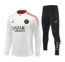 Enfant Paris Saint Germain Survêtement 2024/25 - 1-4 Zip Blanc Rose
