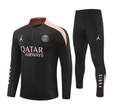 Enfant Paris Saint Germain Survêtement 2024/25 - 1-4 Zip Noir Rose