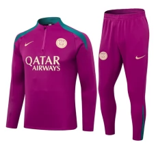 Enfant Paris Saint Germain Survêtement 2024/25 - 1-4 Zip Rose Rouge