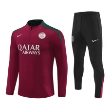 Enfant Paris Saint Germain Survêtement 2024/25 - 1-4 Zip Rouge