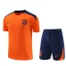 Enfant Pays-Bas Ensemble Maillot d'entraînement 2024/25 - Shorts Orange