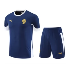 Enfant Portugal Ensemble Maillot d'entraînement 2025/26 - Shorts Bleu