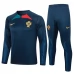 Enfant Portugal Ensemble Sweat d'entraînement 2023/24 - 1-4 Zip Bleu