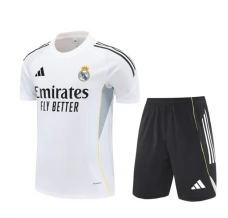 Enfant Real Madrid Ensemble Maillot d'entraînement 2025/26 - Shorts Blanc Enfant Real Madrid Ensemble Maillot d'entraînement 2025/26 - Shorts Blanc
