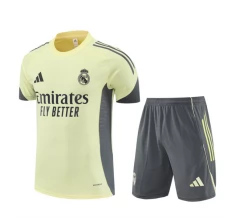 Enfant Real Madrid Ensemble Maillot d'entraînement 2025/26 - Shorts Jaune