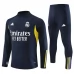 Enfant Real Madrid Ensemble Sweat d'entraînement 2023/24 - 1-4 Zip Navy