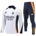 Enfant Real Madrid Survêtement 2024/25 - 1-4 Zip Blanc