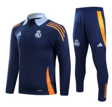 Enfant Real Madrid Survêtement 2024/25 - 1-4 Zip Bleu Enfant Real Madrid Survêtement 2024/25 - 1-4 Zip Bleu