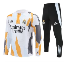 Enfant Real Madrid Survêtement 2024/25 - 1-4 Zip Jaune