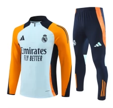Enfant Real Madrid Survêtement 2024/25 - 1-4 Zip Orange