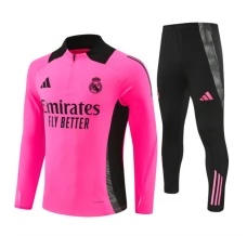 Enfant Real Madrid Survêtement 2024/25 - 1-4 Zip Rouge