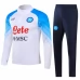 Enfant SSC Naples Ensemble Sweat d'entraînement 2023/24 - 1-4 Zip Blanc