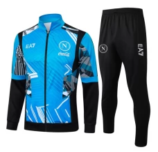 Enfant SSC Napoli Ensemble Veste d'entraînement 2024/25 - Bleu