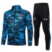 Enfant SSC Napoli Ensemble Veste d'entraînement 2024/25 - Bleu Noir