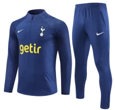 Enfant Tottenham Hotspur Ensemble Sweat d'entraînement 2023/24 - 1-4 Zip Bleu