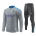 Enfant Tottenham Hotspur FC Survêtement 2024/25 - 1-4 Zip Gris Bleu