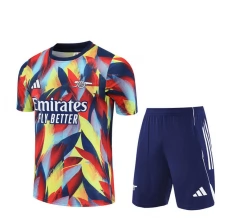 Ensemble Maillot d'entraînement Arsenal Enfant 2025/26 - Shorts Rouge