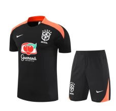 Ensemble Maillot d'entraînement Brésil 2025/26 - Shorts Noir
