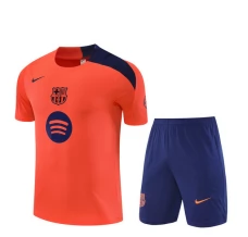 Ensemble Maillot d'entraînement FC Barcelone 2025/26 - Shorts Orange Ensemble Maillot d'entraînement FC Barcelone 2025/26 - Shorts Orange