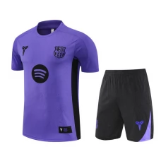 Ensemble Maillot d'entraînement FC Barcelone 2025/26 - Shorts Violet Ensemble Maillot d'entraînement FC Barcelone 2025/26 - Shorts Violet