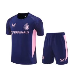Ensemble Maillot d'entraînement Feyenoord Rotterdam Enfant 2025/26 - Shorts Bleu