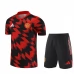 Ensemble Maillot d'entraînement Manchester United 2025/26 - Shorts Rouge