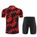 Ensemble Maillot d'entraînement Manchester United Enfant 2025/26 - Shorts Rouge