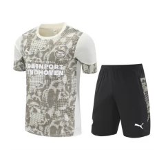 Ensemble Maillot d'entraînement PSV Eindhoven Enfant 2025/26 - Shorts Jaune