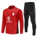Ensemble Sweat d'entraînement AC Milan 2025/26 - 1-4 Zip Rouge Ensemble Sweat d'entraînement AC Milan 2025/26 - 1-4 Zip Rouge
