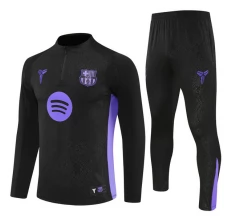 Ensemble Sweat d'entraînement FC Barcelone 2025/26 - 1-4 Zip Noir Ensemble Sweat d'entraînement FC Barcelone 2025/26 - 1-4 Zip Noir