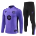 Ensemble Sweat d'entraînement FC Barcelone Enfant 2025/26 - 1-4 Zip Violet