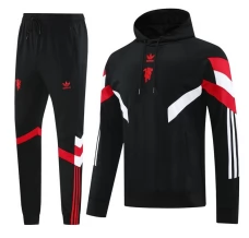 Ensemble Sweat d'entraînement Manchester United 2025/26 - Hoodie Noir