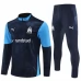 Ensemble Sweat d'entraînement Olympique de Marseille 2025/26 - 1-4 Zip Bleu