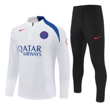 Ensemble Sweat d'entraînement Paris Saint Germain 2025/26 - 1-4 Zip Blanc