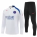 Ensemble Sweat d'entraînement Paris Saint Germain Enfant 2025/26 - 1-4 Zip Blanc