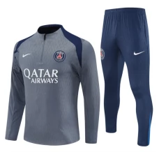 Ensemble Sweat d'entraînement Paris Saint Germain Enfant 2025/26 - 1-4 Zip Gris