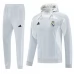Ensemble Sweat d'entraînement Real Madrid 2025/26 - Hoodie Gris