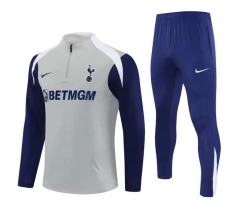 Ensemble Sweat d'entraînement Tottenham Hotspur FC 2025/26 - 1-4 Zip Gris