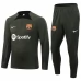 FC Barcelone Ensemble Sweat d'entraînement 2023/24 - 1-4 Zip Vert