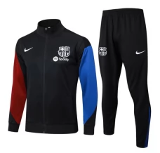 FC Barcelone Ensemble Veste d'entraînement 2024/25 - Noir Bleu