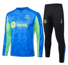 FC Barcelone Survêtement 2024/25 - 1-4 Zip Bleu FC Barcelone Survêtement 2024/25 - 1-4 Zip Bleu